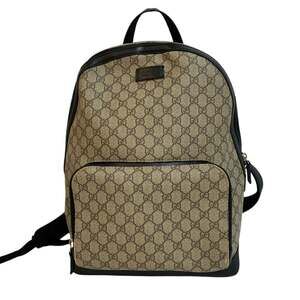 Gucci Zip Pocket Backpack Gg Coated #225018G90B